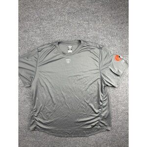 Cleveland Browns Shirt Mens 3XL Gray NFL Football Reebok PlayDry Equipment Tee